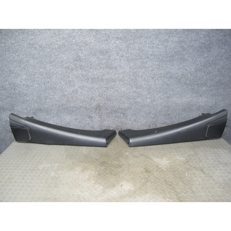 2007 BMW E64 Convertible Rear Left & Right Lateral Trim Cover Set of 2 Black