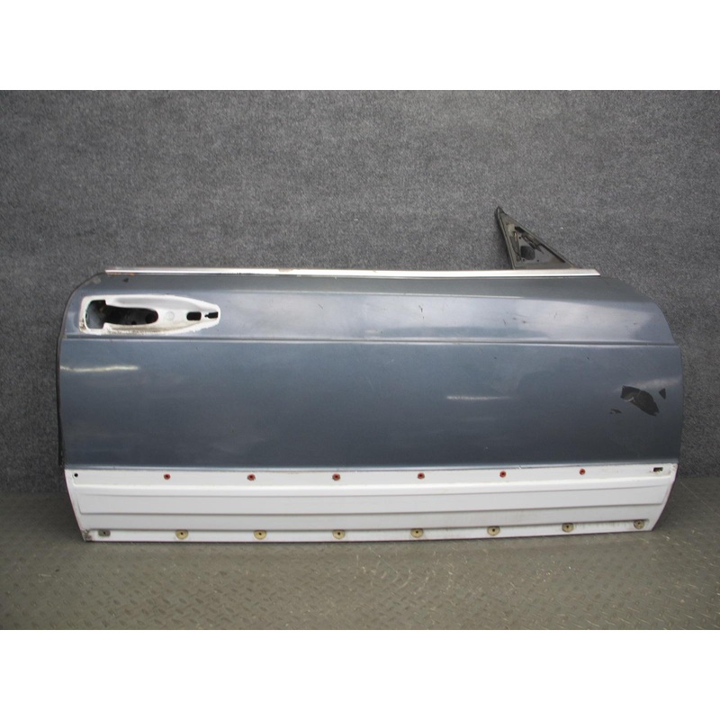 86-91 Mercedes W126 C126 560SEC Coupe Right Door Shell Panel Gray OEM