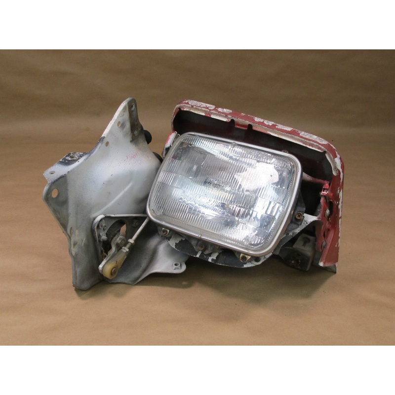 89-92 Toyota Supra MK3 Front Left Headlight POP UP Lamp w Cover & Motor OEM