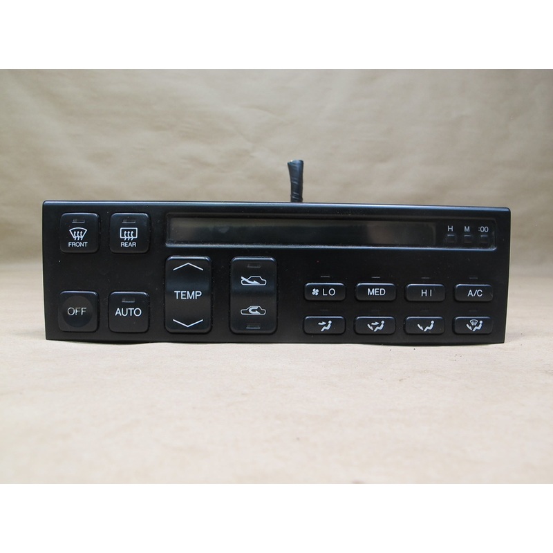 90-92 Lexus UCF10 LS400 AC Heater Climate Control Switch Panel 55900-50011 OEM