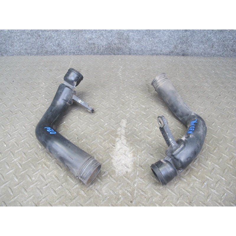 90-96 Nissan Z32 300ZX NA Left & Right Air Intake Resonator Duct Pipe Set OEM