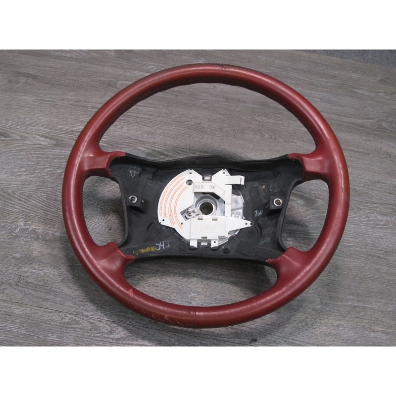 96-99 BMW E36/7 Z3 4 Spoke Leather Steering RED OEM