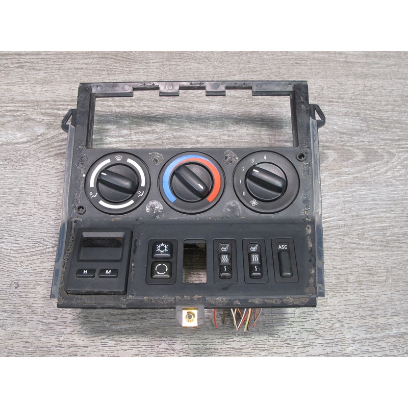 96-99 BMW E36/7 Z3 Conv Dash Center Temperature Climate Control Switch Panel OEM