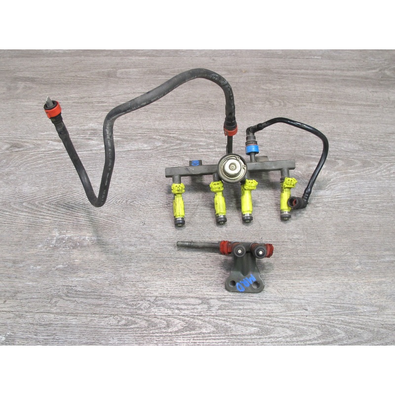 04-08 Mazda RX8 Fuel Injection Distributor Rail Injector Fuel Line Set
