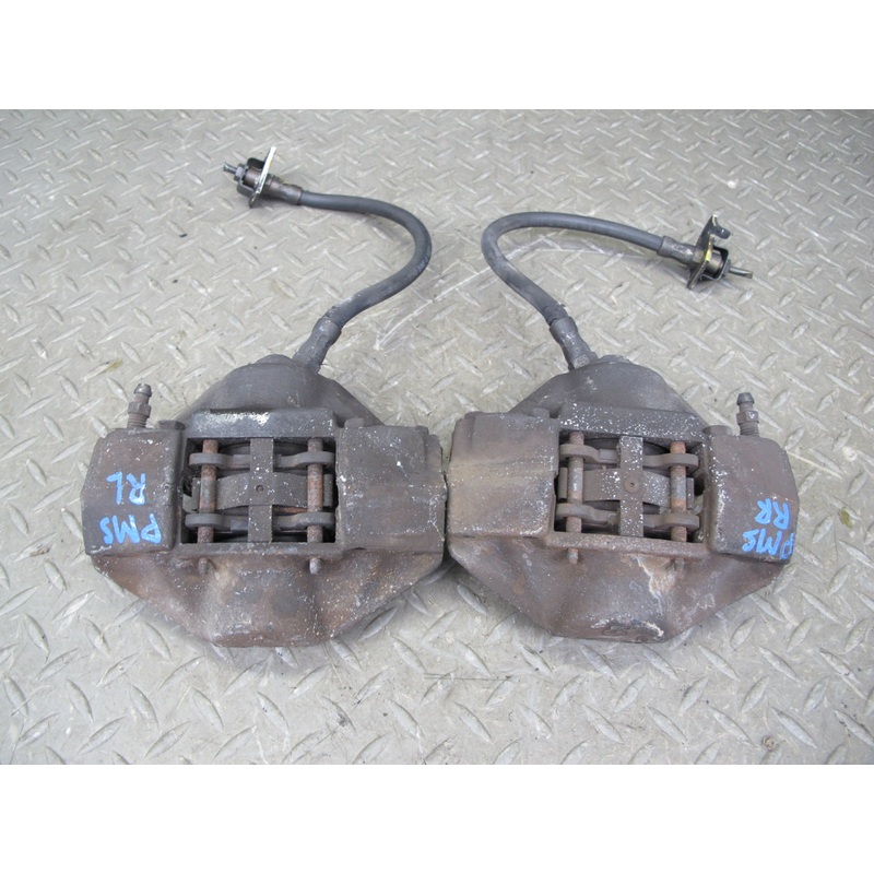 86-91 Mercedes W126 C126 Set of 2 Rear Left & Right Brake Caliper OEM