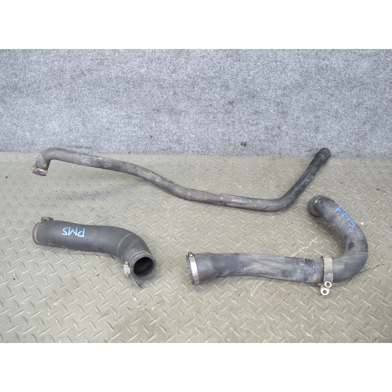 86-91 Mercedes W126 M117 Engine Coolant Hose Pipe Line  Set OEM