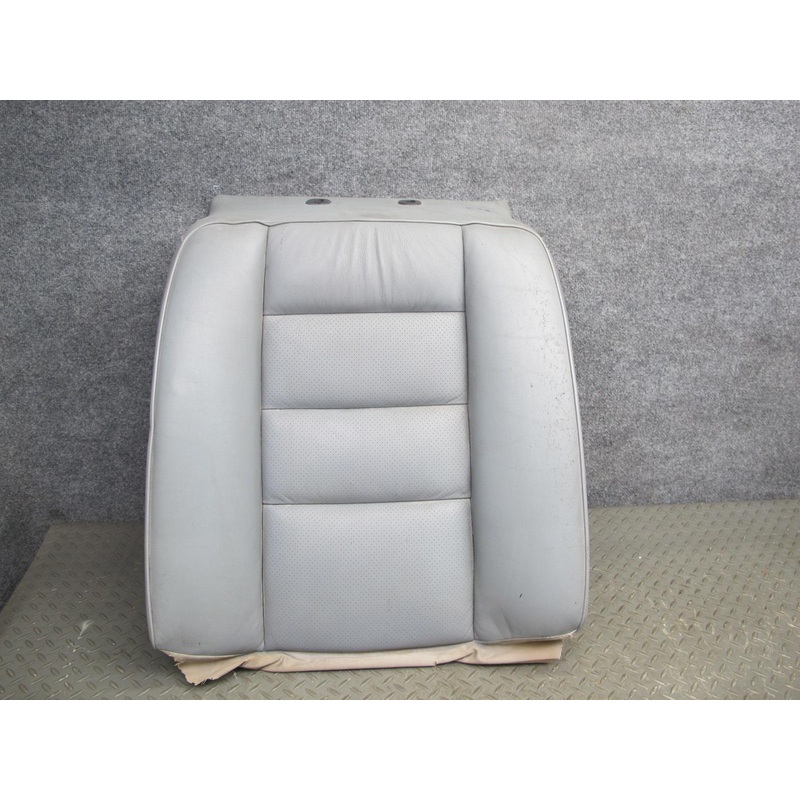 89-91 Mercedes W126 C126 Coupe Rear Right Seat Upper Leather Cushion Gray OEM
