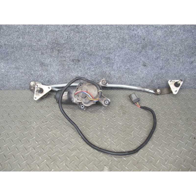 90-96 Nissan Z32 300ZX 2+2 Windshield Wiper Transmission Linkage w Motor OEM
