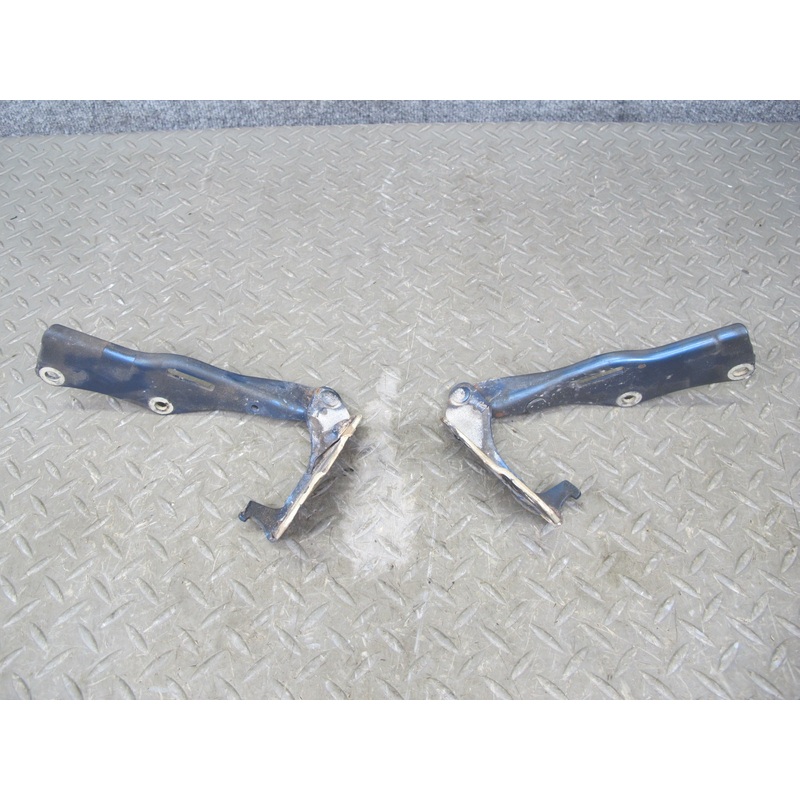 90-96 Nissan Z32 300ZX Set of 2 Front Left & Right Hood Hinge Blue OEM