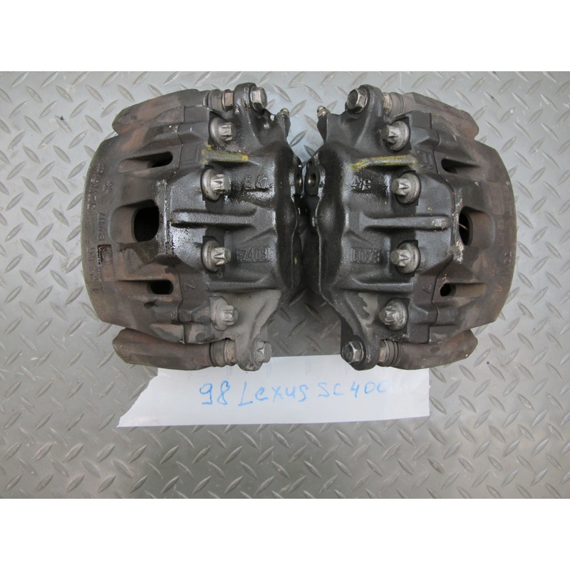 92-98 Lexus SC400 Set of 2 Front Left & Right Brake Caliper OEM