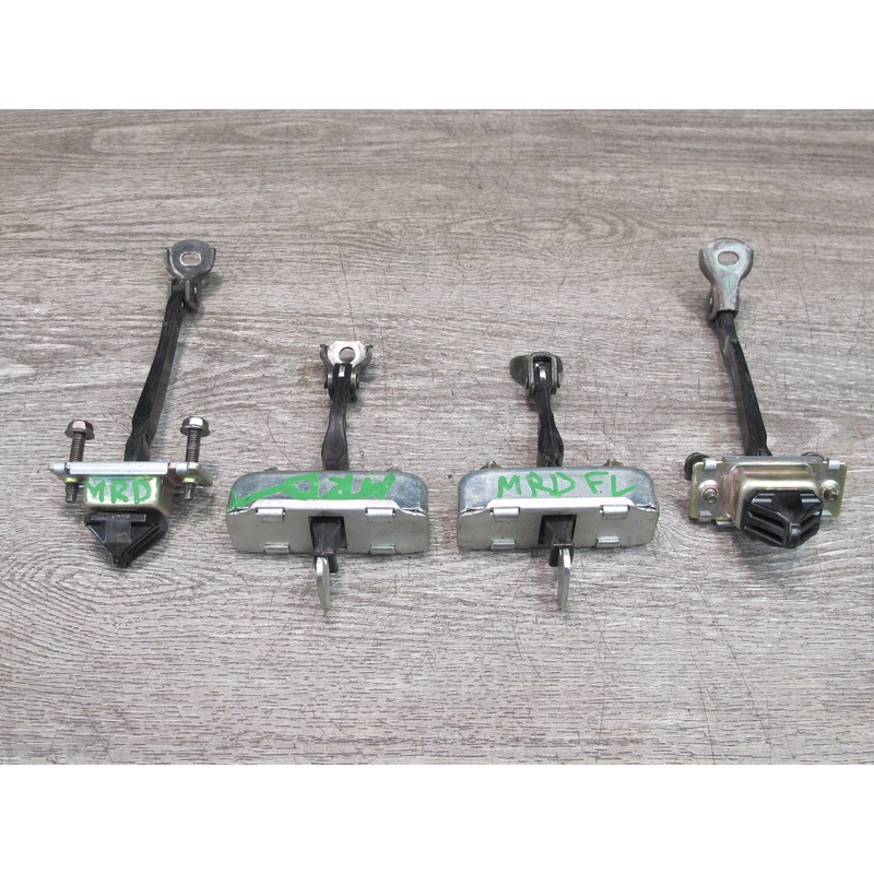 04-08 Mazda RX8 Set of 4 Front & Rear Left & Right Door Check Stopper Strap OEM