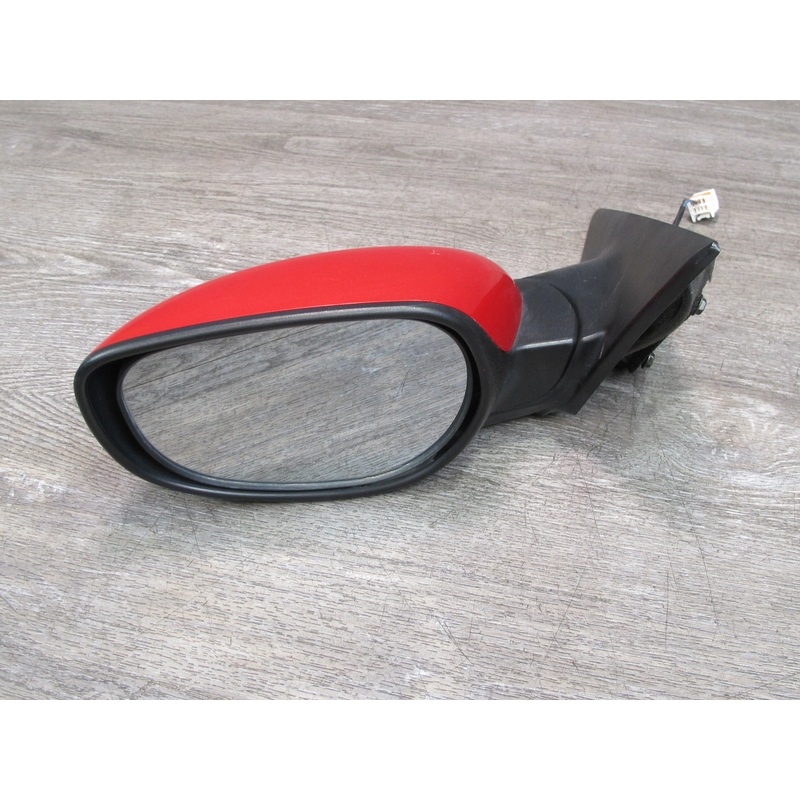04-11 Mazda RX8 Front Left Driver Side Power Door Mirror RED OEM