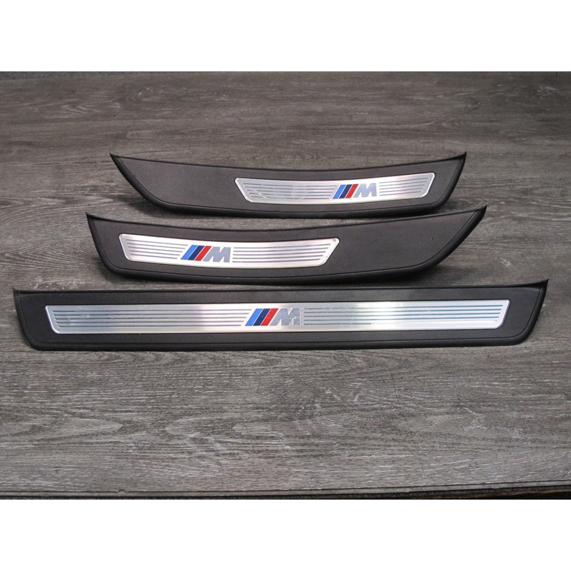 11-16 BMW F10 5-SERIES Sedan M Sport Set of 3 Front & Rear Door Scuff Sill Plate