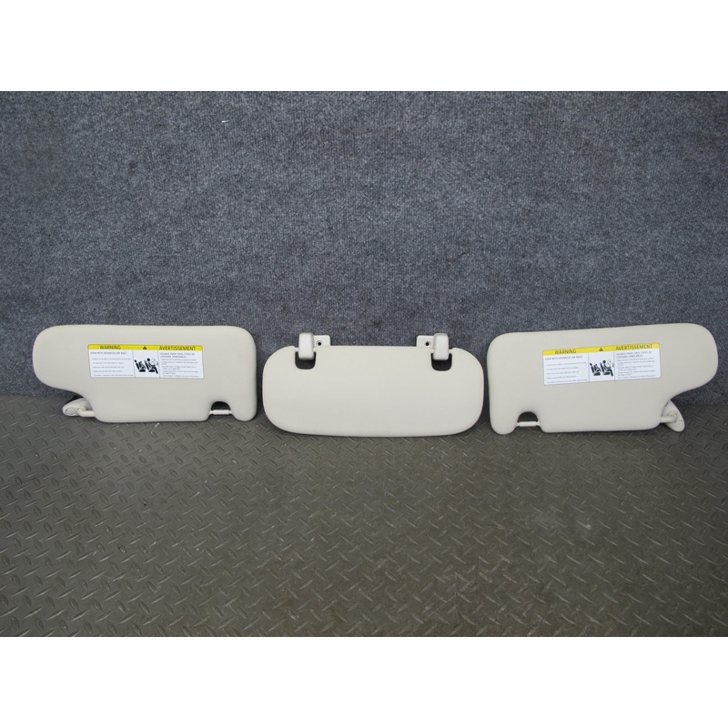 11-16 Mini Cooper R60 R61 Countryman Set of 3 Front Left & Right Sun Visor OEM