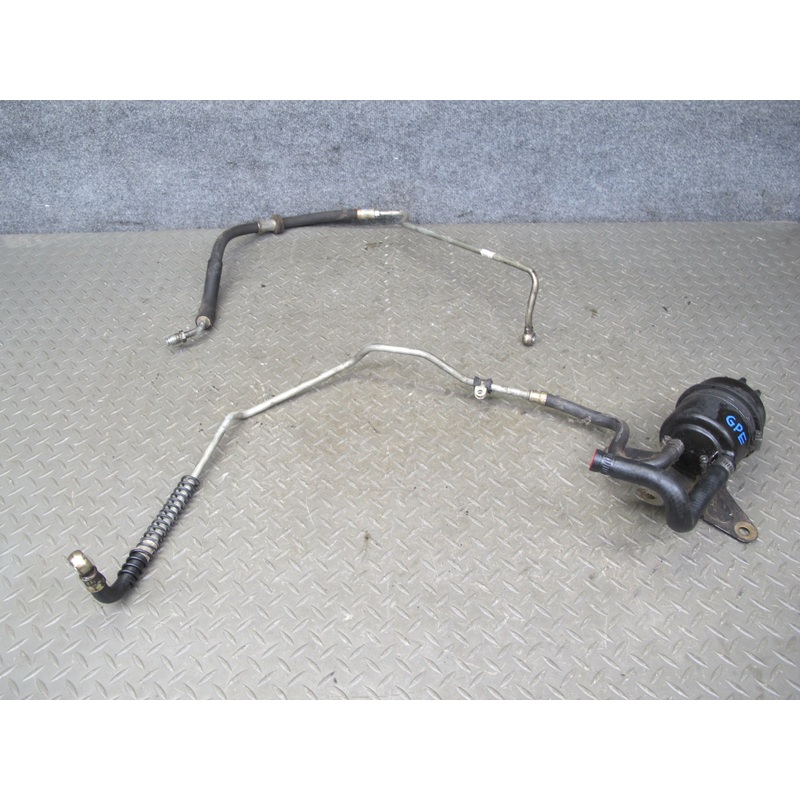 1984-1986 Porsche 928 S Power Steering Pressure Line Hose Pipe W/ Reservoir Set