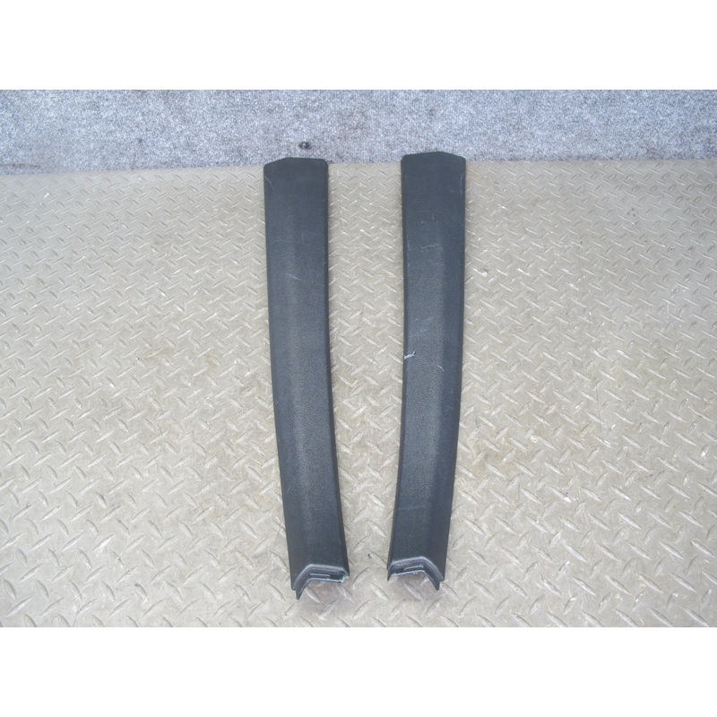 2003-2010 Porsche Cayenne 957 Interior Left Right Trunk Finisher Trim Black Set