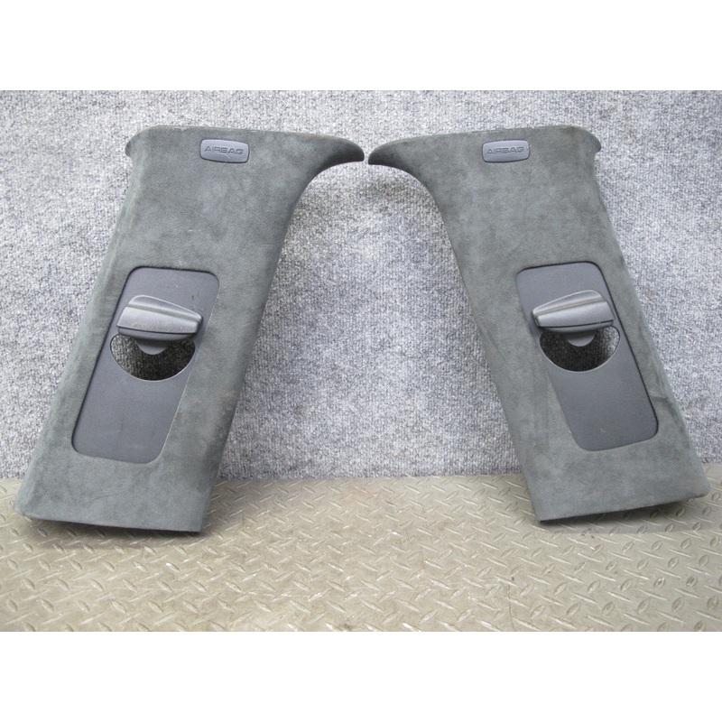 2003-2010 Porsche Cayenne 957 Rear Right & Left Side Pillar Trim Cover Panel Set