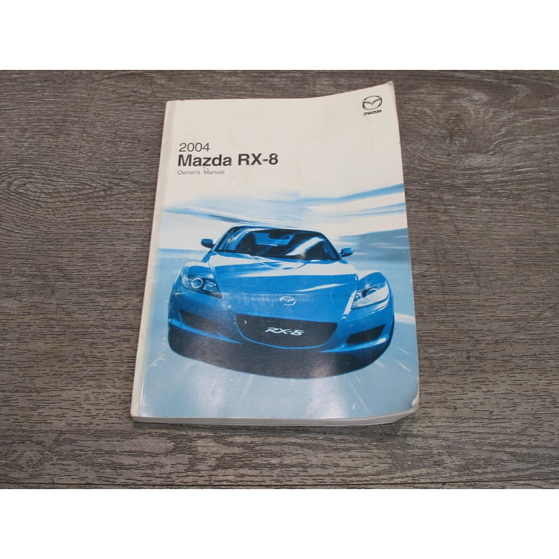 2004 Mazda RX8 Owners Operator Book Manual Guide