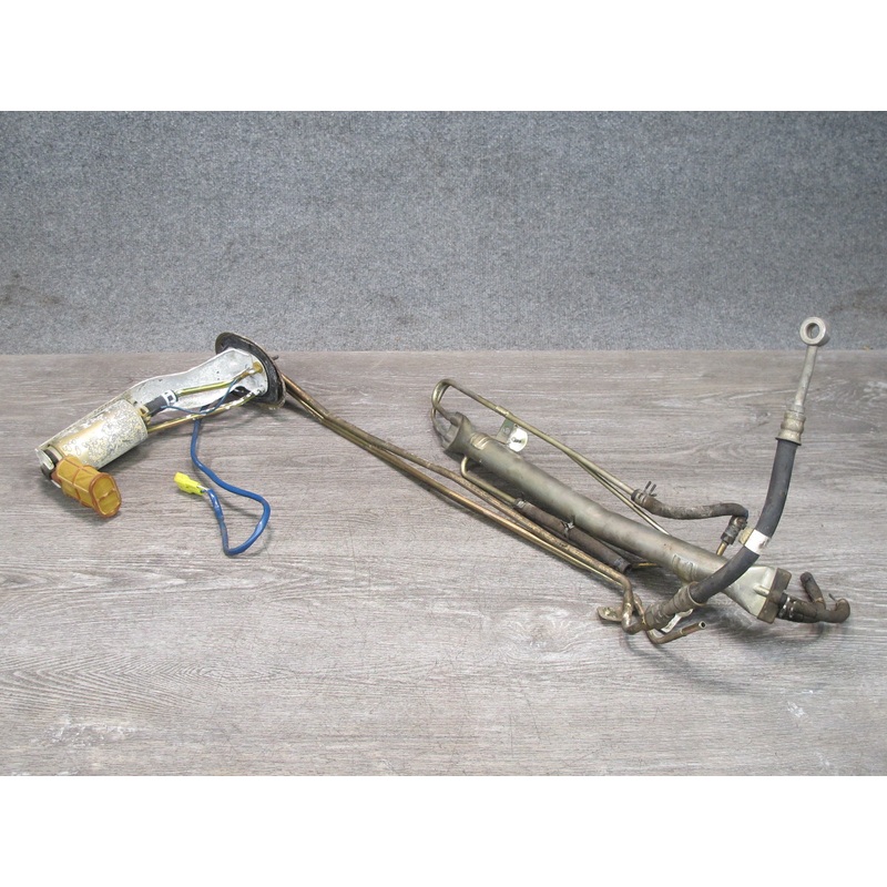 86-87 Toyota MR2 AW15 4AGELC Fuel Pump w Vapor Tube & Hose Pipe Line OEM