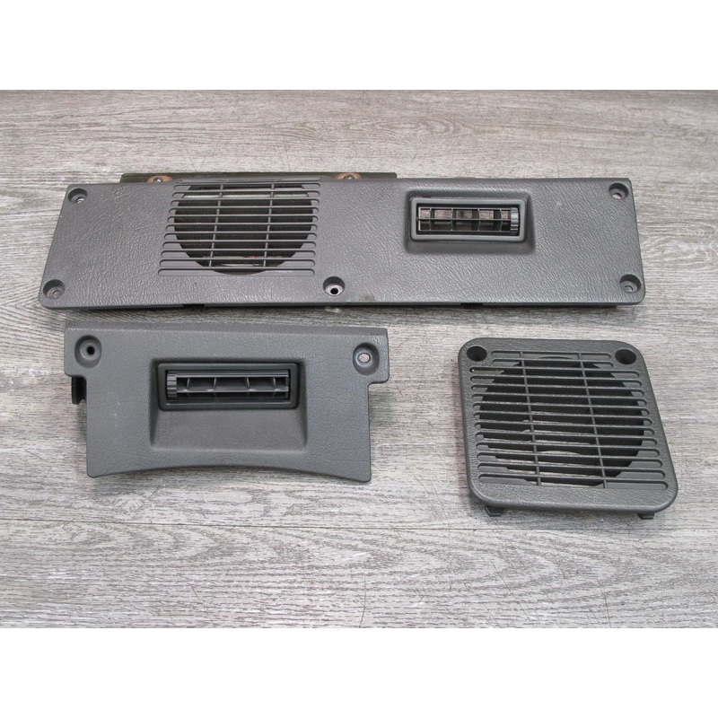 86-88 Mazda RX7 FC3S Set of 3 Dash Front Left Right Speaker Vent Trim Panel OEM