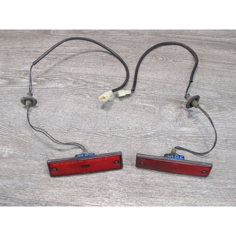 86-91 Mazda RX7 FC3S Set of 2 Rear Left & Right Side Marker  Light OEM
