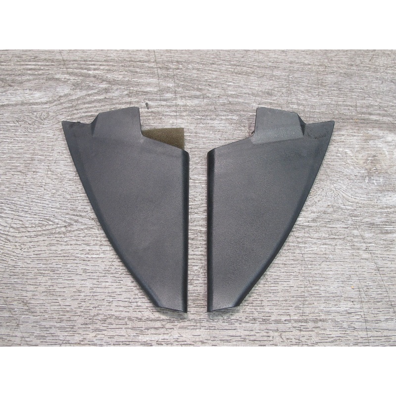 94-99 BMW E36 Coupe Convertible Set of 2 Side View Mirror Inner Trim Panel OEM