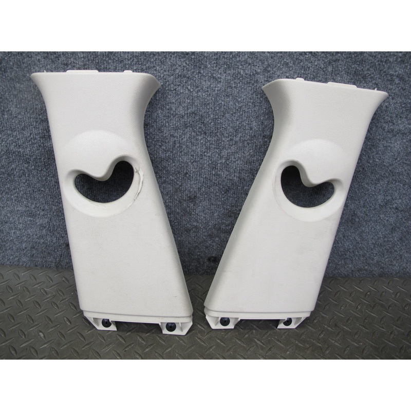11-16 Mini Cooper R60 Countryman Set of 2 Center B Pillar Upper Trim  Panel OEM