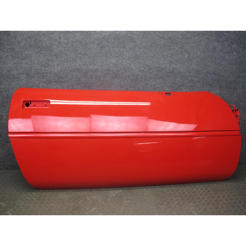 84-94 Chevrolet Corvette C4 Right Passenger Door Shell Panel RED w Molding OEM