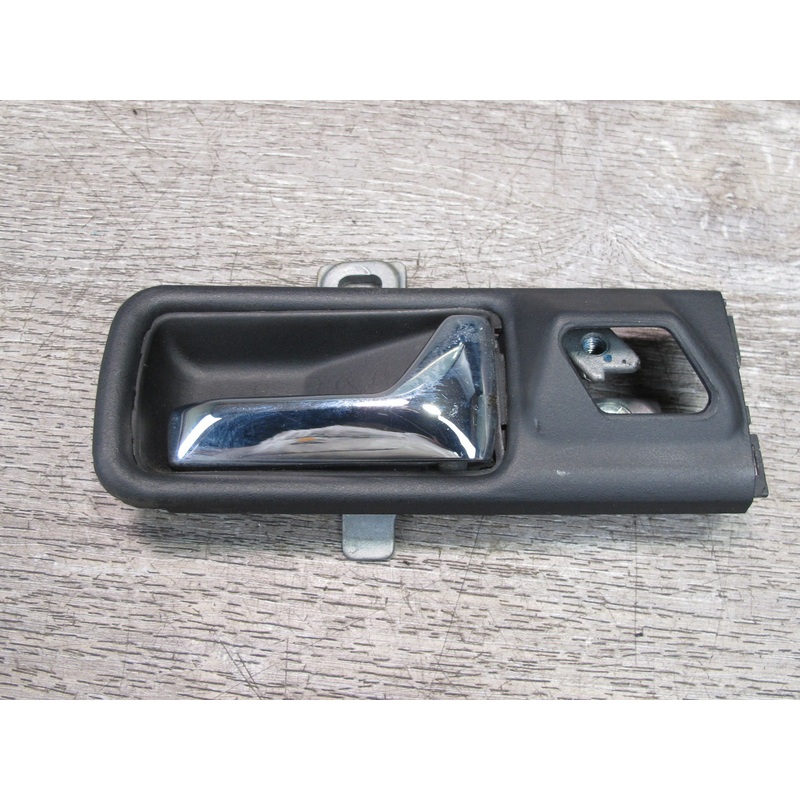 86-91 Mercedes W126 Rear Right Door Interior Pull Handle w Trim OEM