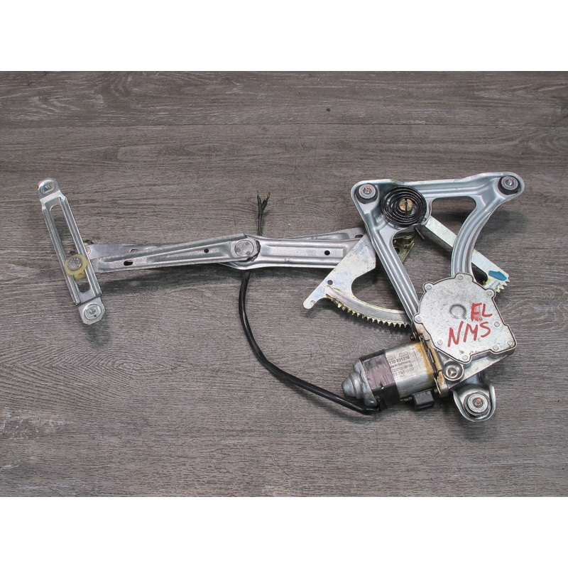 86-91 Mercedes W126 Sedan Front Left Door Window Regulator w Motor OEM