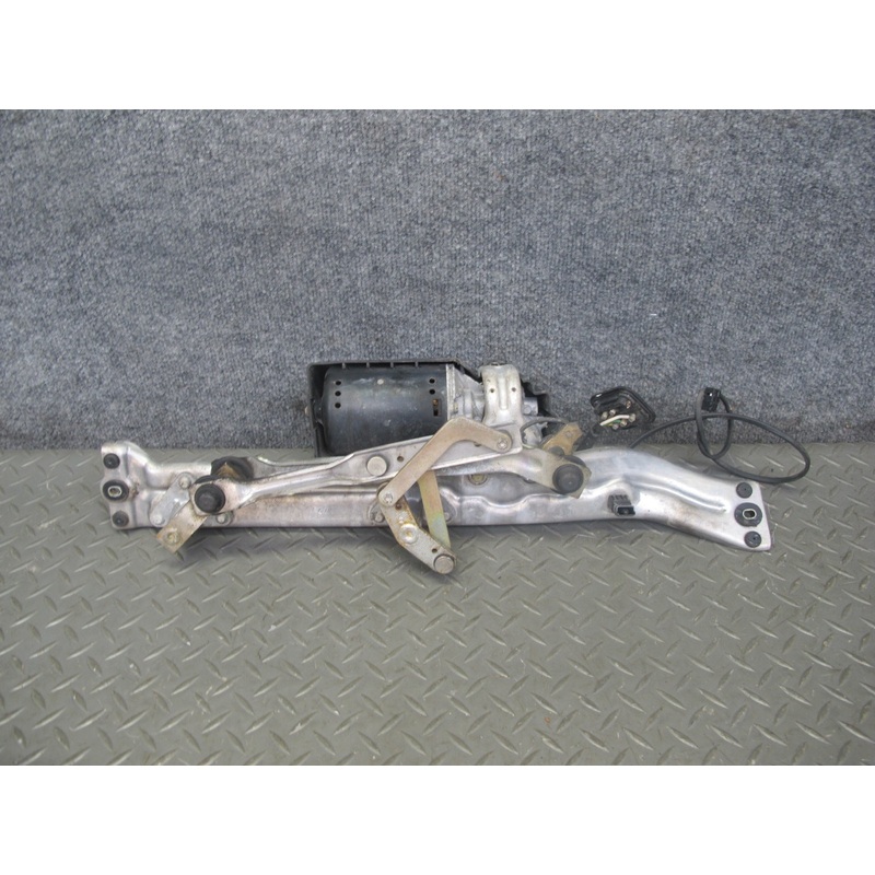 86-91 Mercedes W126 Windshield Wiper Transmission Linage w Motor OEM