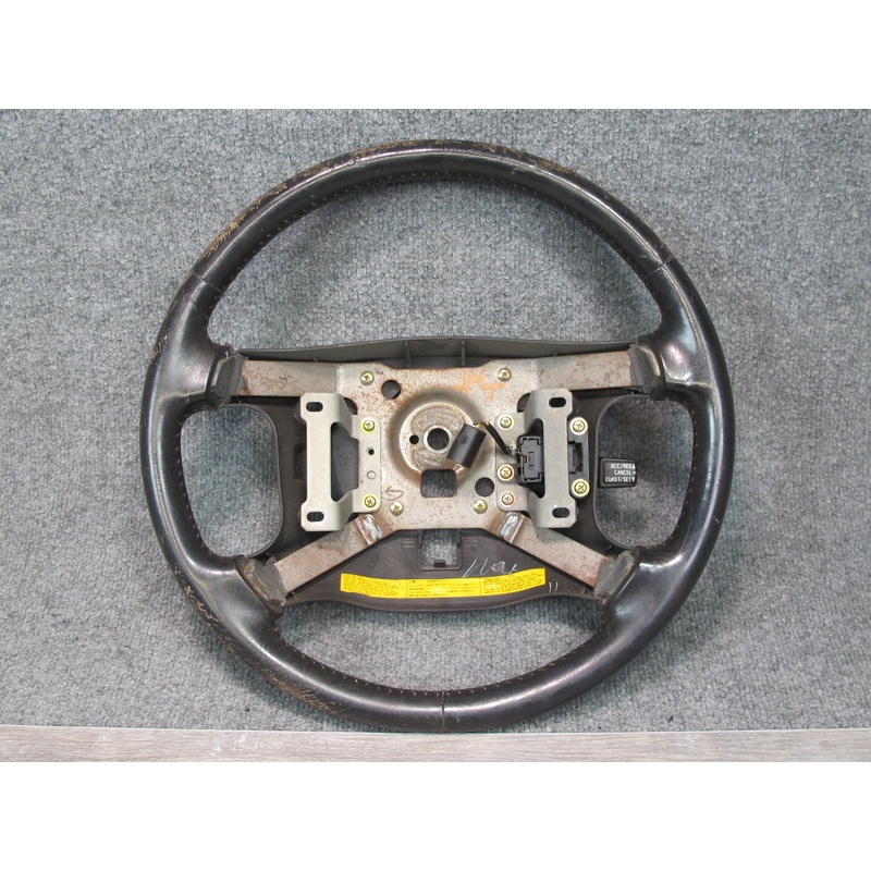 91-93 Mitsubishi 3000GT Dodge Stealth Leather Steering w Cruise Switch OEM
