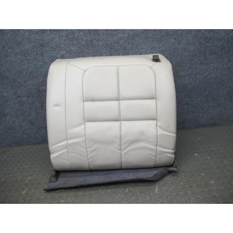 91-99 Mitsubishi 3000GT Rear Left Seat Upper Backrest Leather Cushion Beige OEM