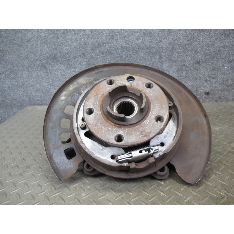 2003-2010 Porsche Cayenne 957 Rear Left Side Spindle Knuckle Wheel Hub Bearing