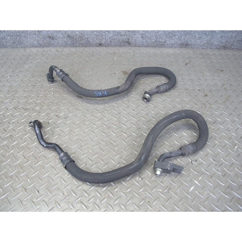 2006-2010 BMW E63 E64 M6 Engine Oil Cooler Hose Pipe Line Set of 2