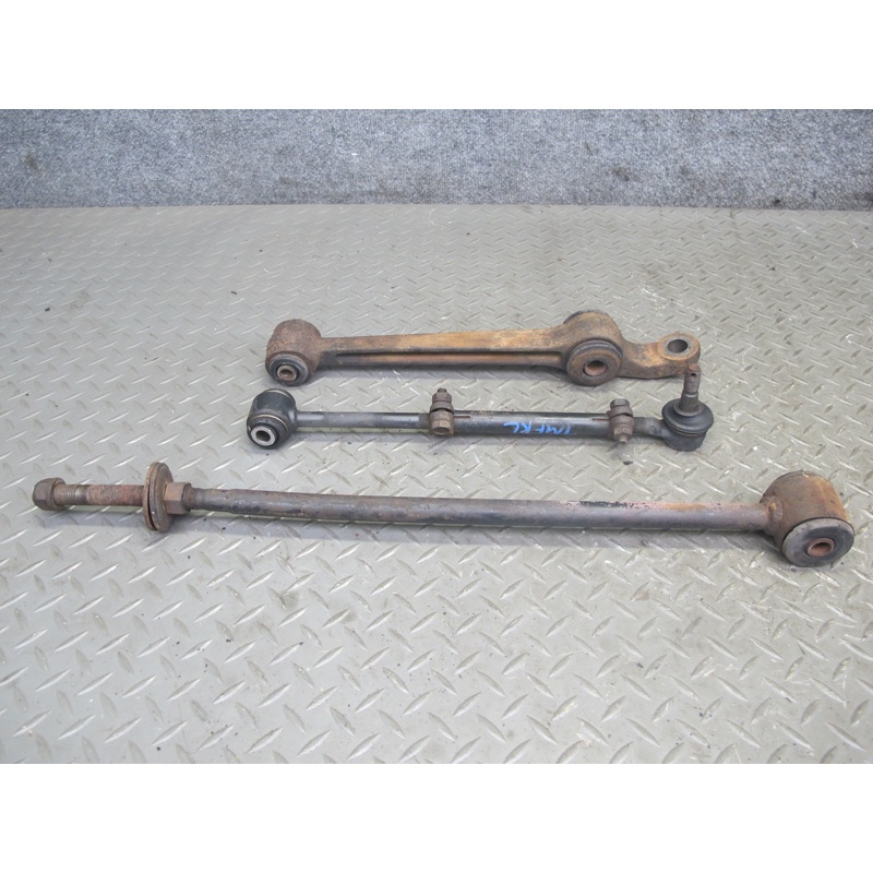 87-89 Toyota MR2 Rear Left Suspension Lower Control Arm Tie Strut Rod Set OEM
