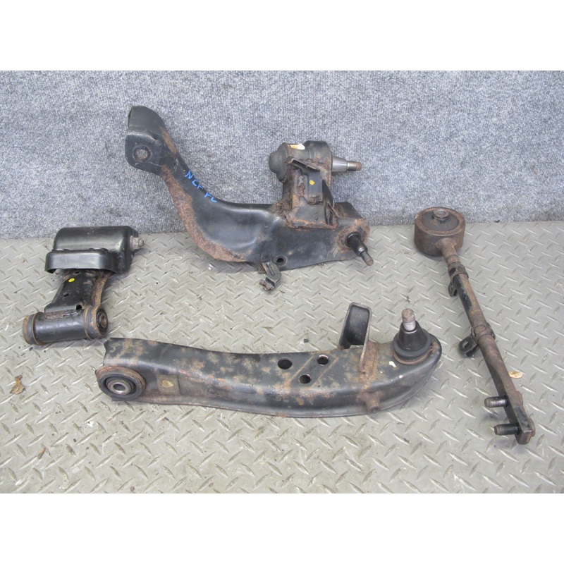 93-96 Nissan Z32 300ZX 2+0 NA Set of 4 Front Left Suspension Control Arm OEM