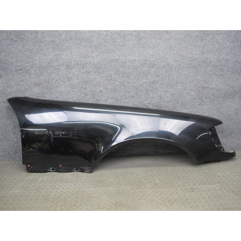 94-99 Mercedes W140 S500 Sedan Front Right Fender Shell Cover Panel Black OEM