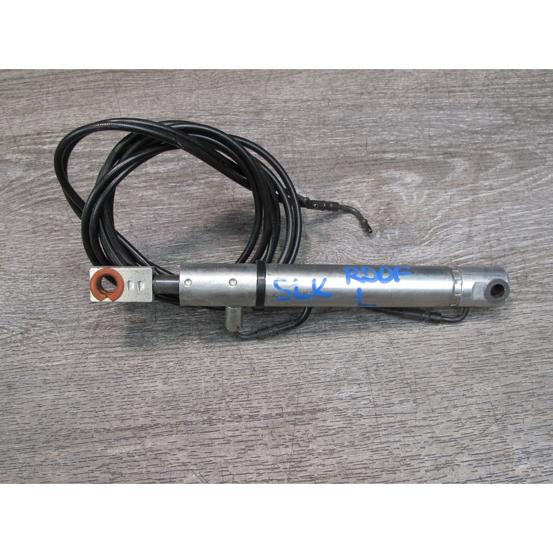 03-12 Mercedes R230 Convertible Left TOP Roof Hydraulic Cylinder w Cable OEM