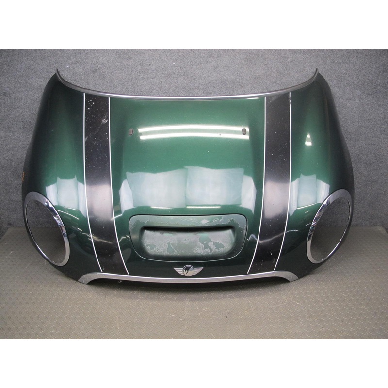 07-13 Mini Cooper R55 R56 R57 N14 N18 Front Hood Bonnet Shell Panel Green OEM