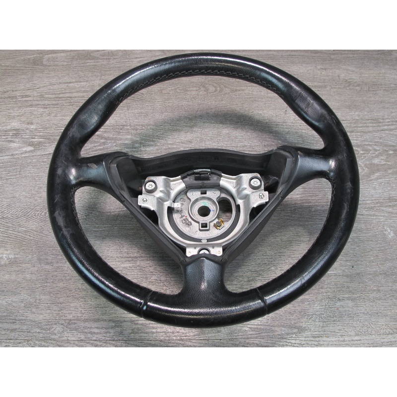 1999-2004 Porsche Boxster 986 3-SPOKE Driver Steering Leather Black