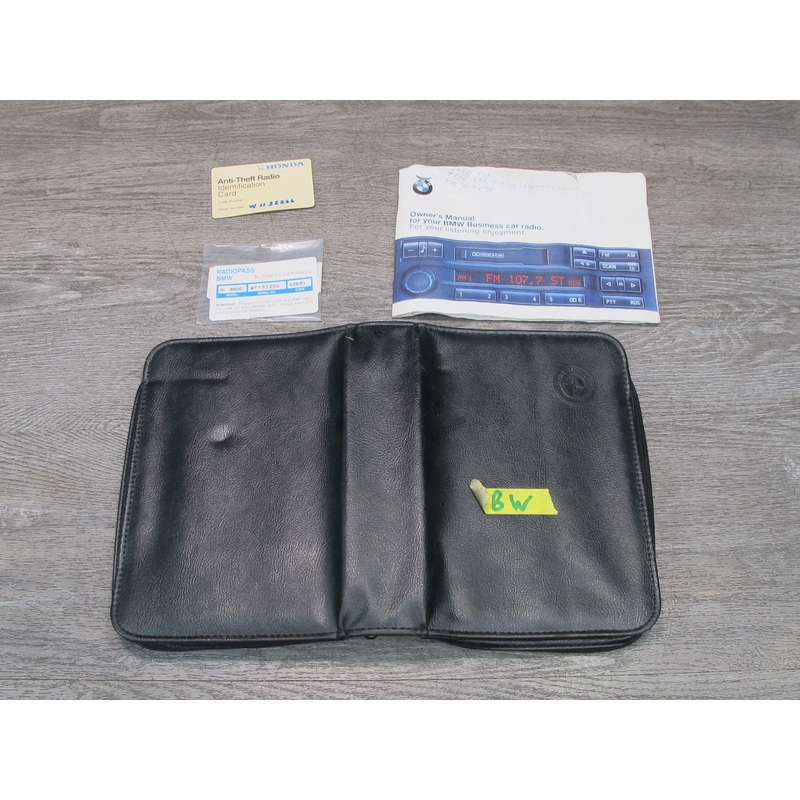 1999 BMW E36 Owner User Operator Manual Book Case Set OEM