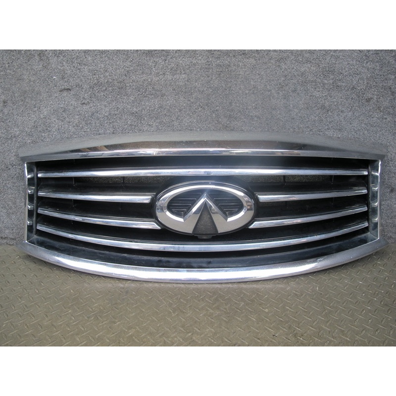 2014-2015 Infiniti QX60 Hybrid Front Bumper Chrome Grille w Emblem 62310-3JV0B
