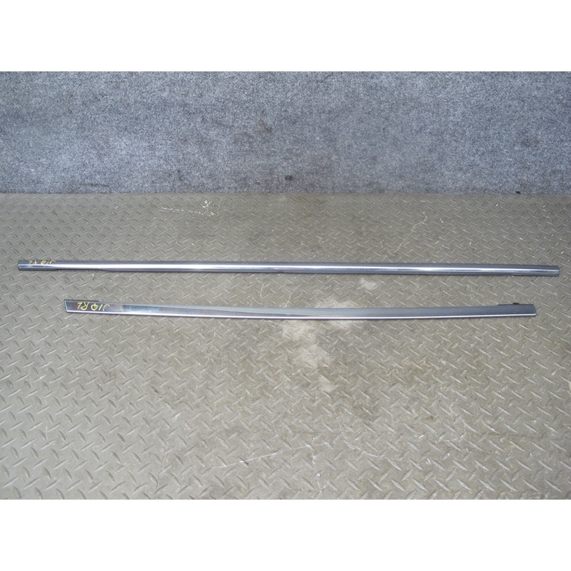 2014-2020 Infiniti QX60 Rear Left Door Window Chrome Trim Molding Set of 2