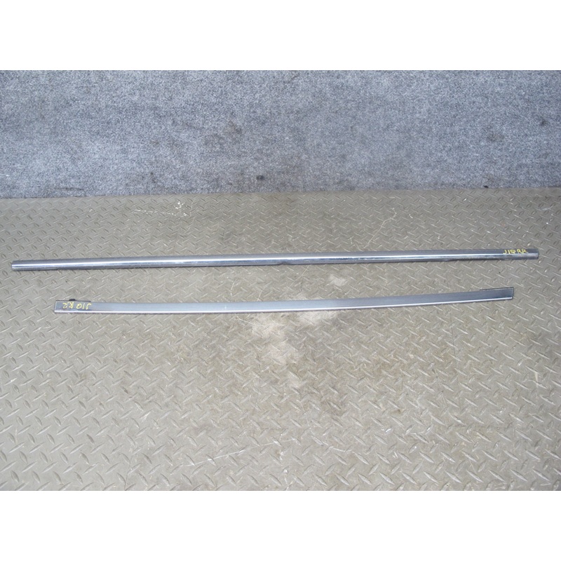 2014-2020 Infiniti QX60 Rear Right Door Window Chrome Trim Molding Set of 2