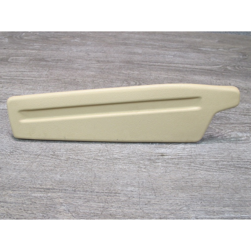 86-91 Mercedes W126 C126 Front Right Passenger Seat Trim Cover Panel Beige OEM