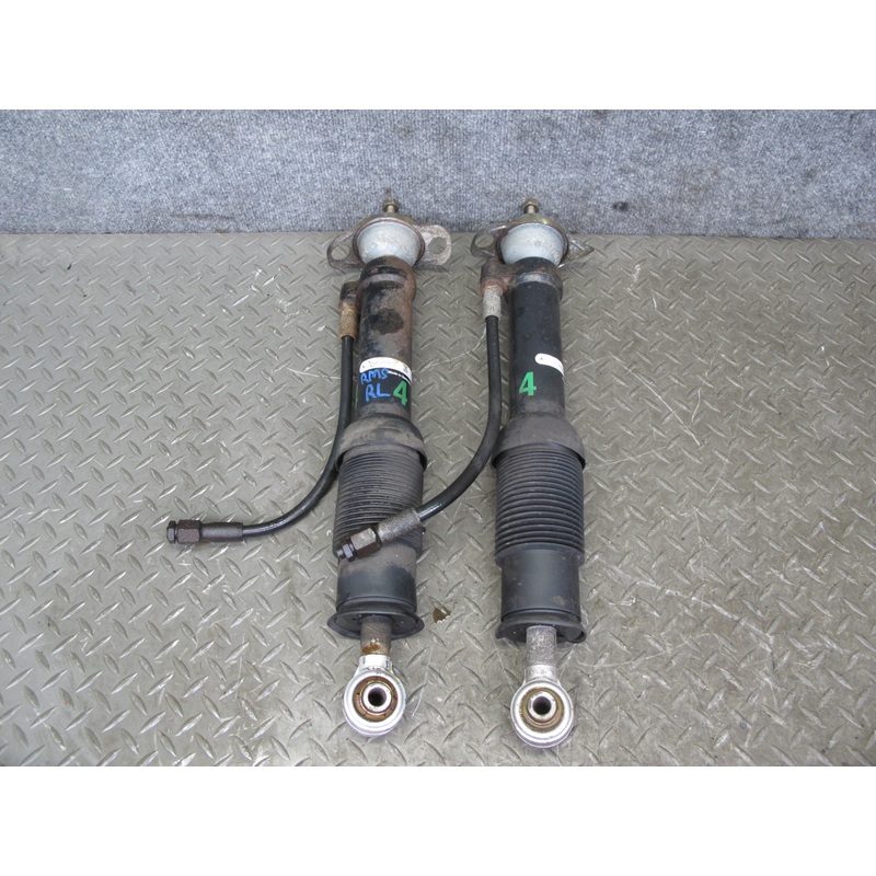 94-99 Mercedes W140 Rear Left & Right Hydraulic Strut Shock Absorber Set OEM