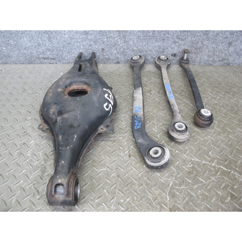 94-99 Mercedes W140 Set of 4 Rear Right Upper & Lower Control Arm OEM