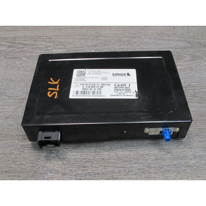 07-12 Mercedes R230 Sl-class Sirius Satellite Radio Receiver Module Unit OEM