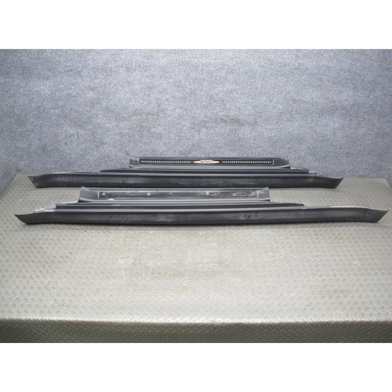 08-13 Mini Cooper JCW R56 R57 Set of 2 Left & Right Side Skirt Rocker Cover OEM